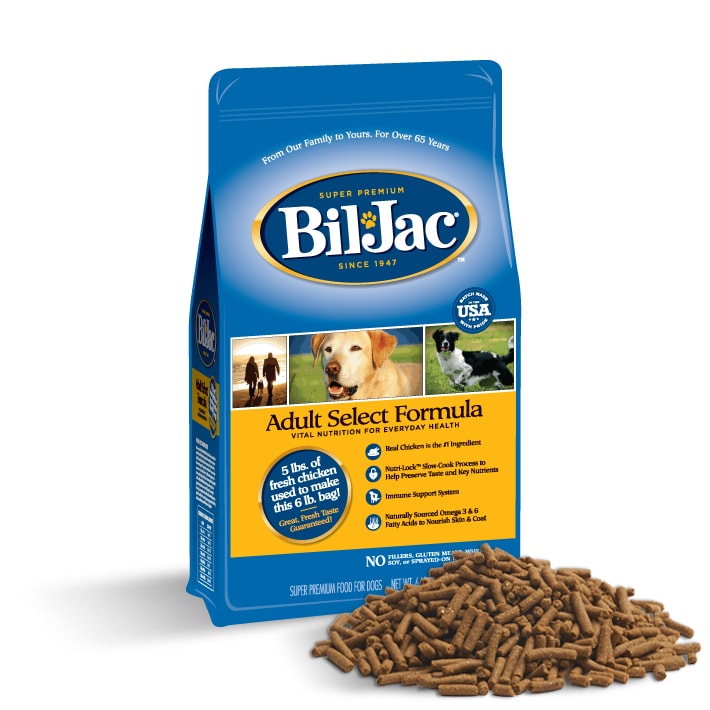 Bil-Jac Adult Select Chicken Recipe Dry Dog Food