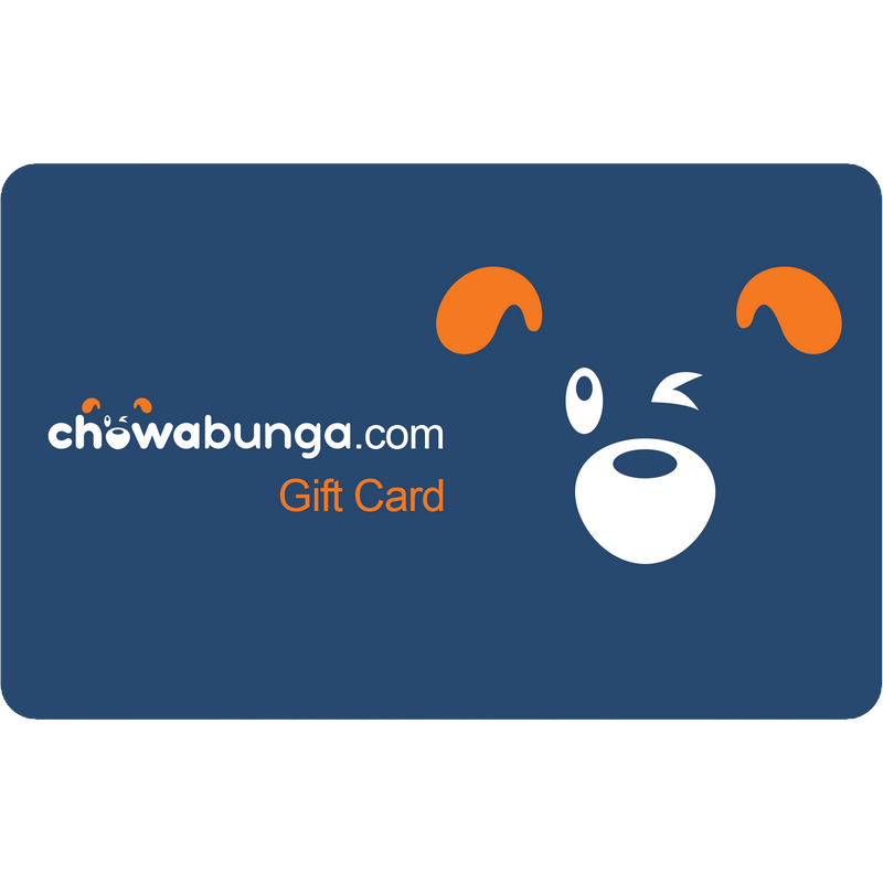 Chowabunga Gift Card