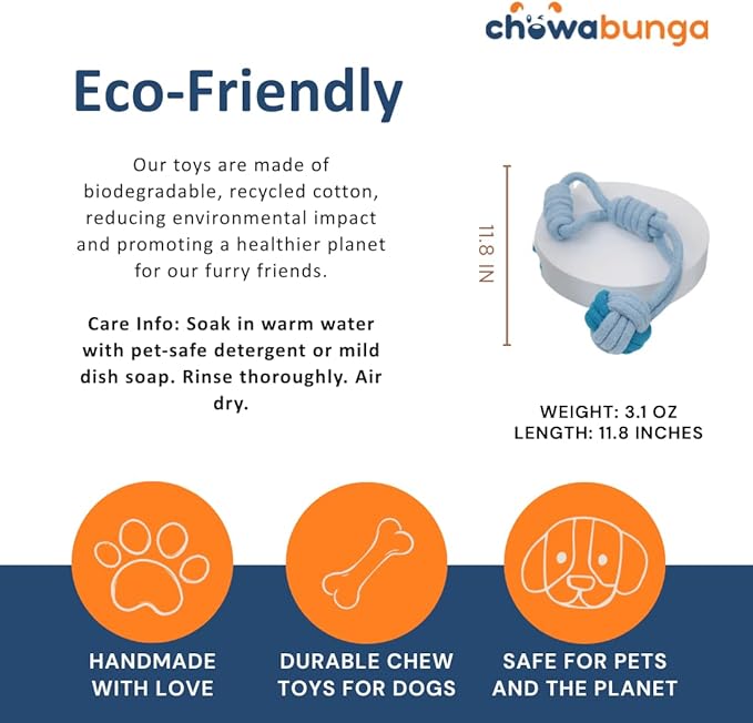 Rope Ball Tug Of War Toy