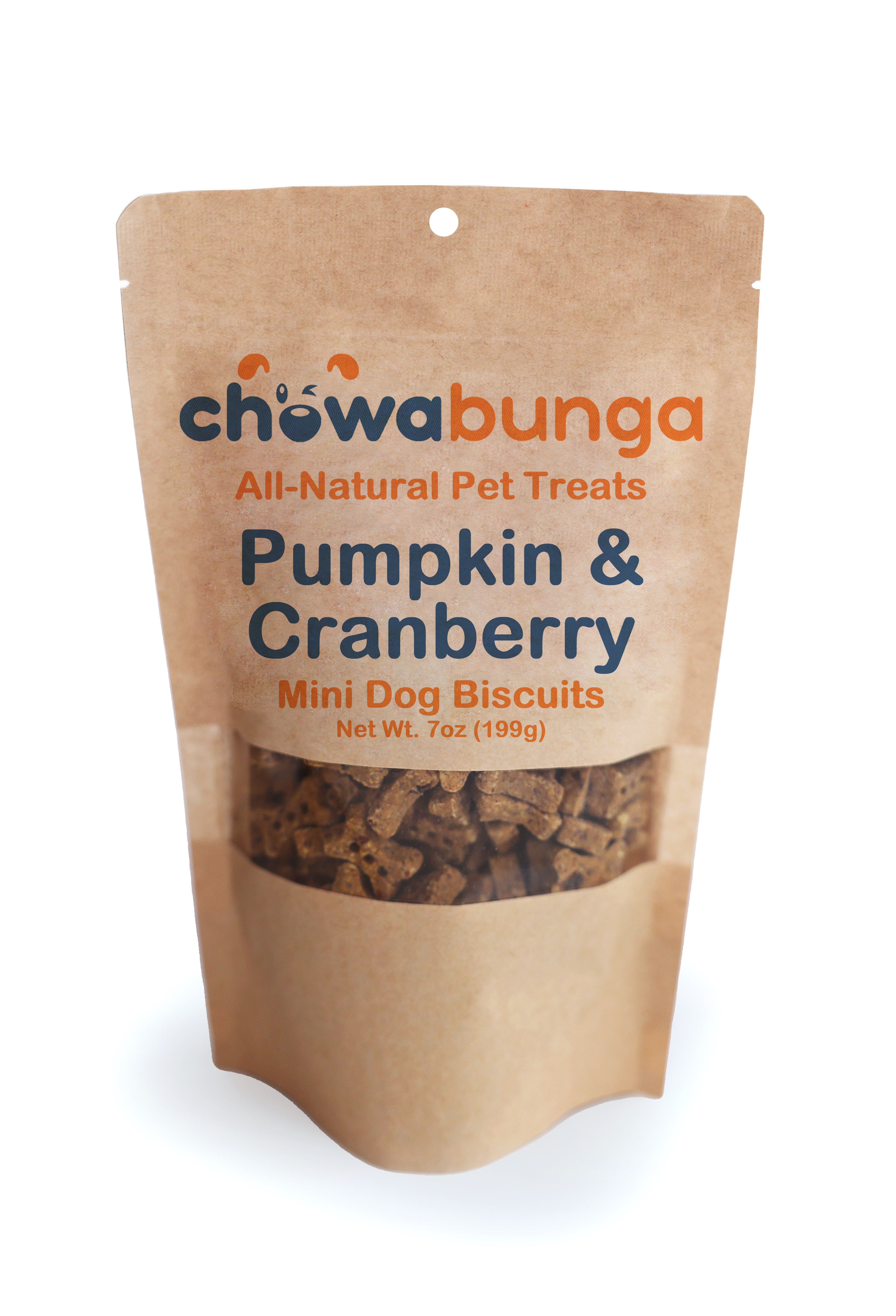 Pumpkin & Cranberry Mini Biscuits