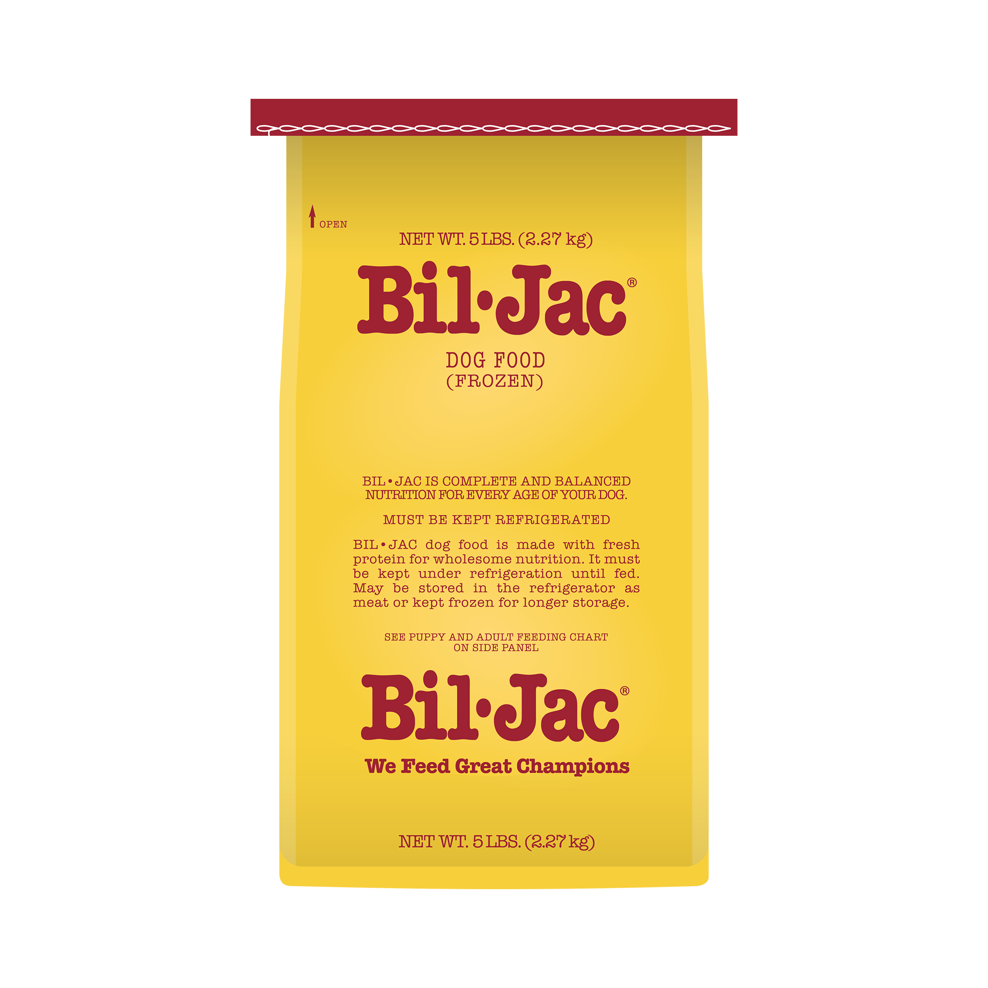 Bil jac top frozen food