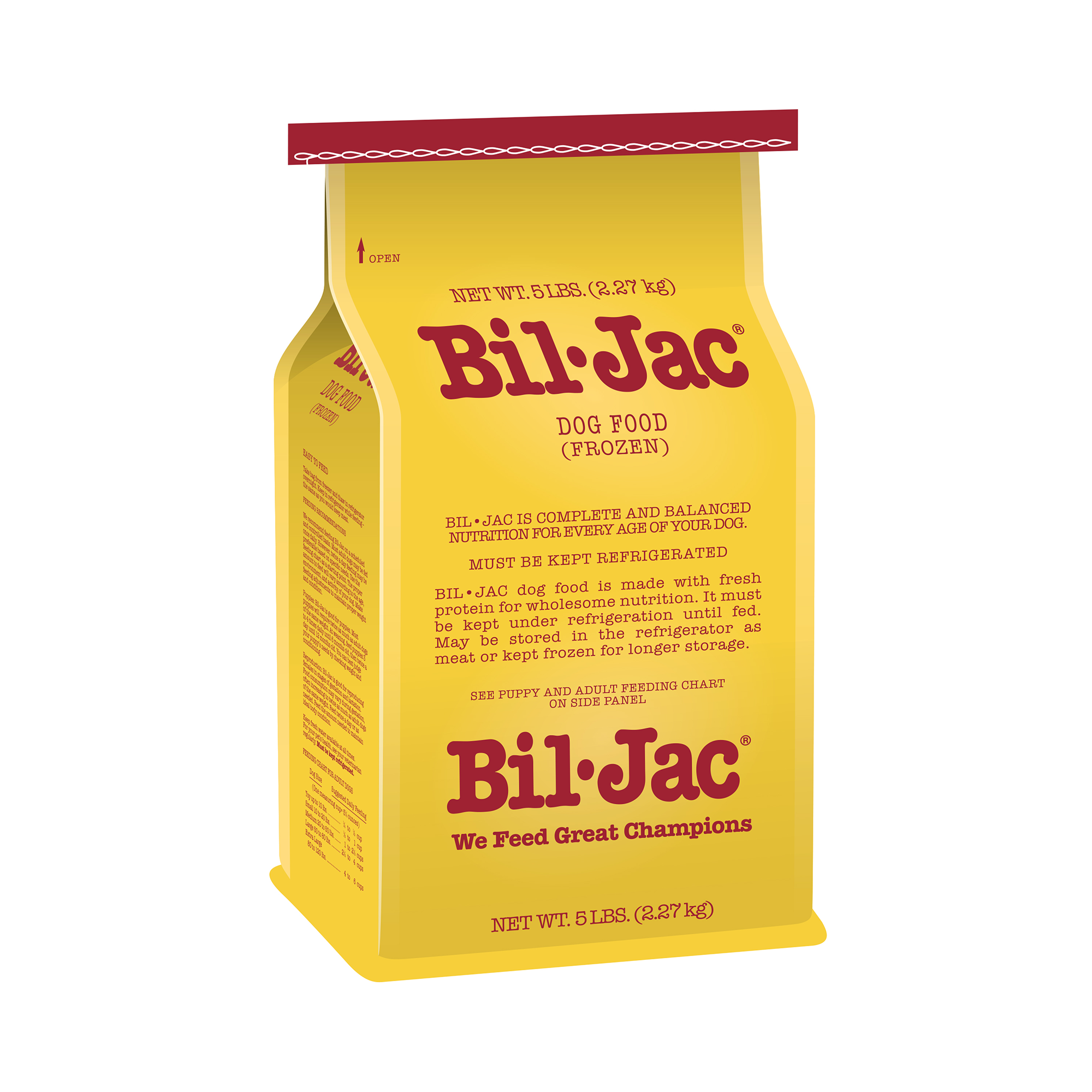 Bil jac frozen dog food outlet